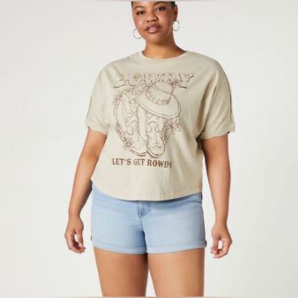 Forever 21 | 🤠Howdy Let’s Get Rowdy Graphic Tee🤠 - Picture 6 of 6